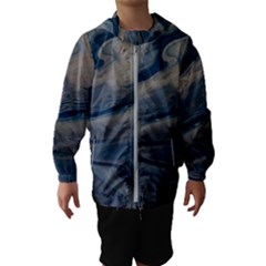 Blue Ice 2 Hooded Windbreaker (kids) by WILLBIRDWELL