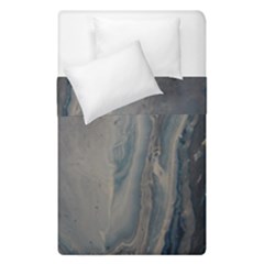 Blue Ice Duvet Cover Double Side (single Size) by WILLBIRDWELL