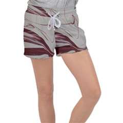 Wine Women s Velour Lounge Shorts by WILLBIRDWELL