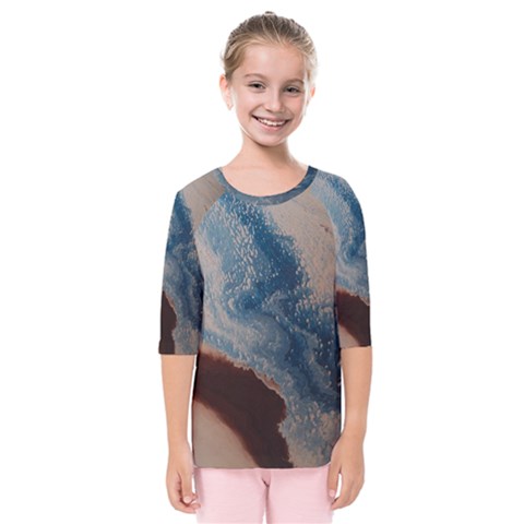 Desert Sky Kids  Quarter Sleeve Raglan Tee by WILLBIRDWELL