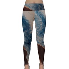 Desert Sky Lightweight Velour Classic Yoga Leggings by WILLBIRDWELL