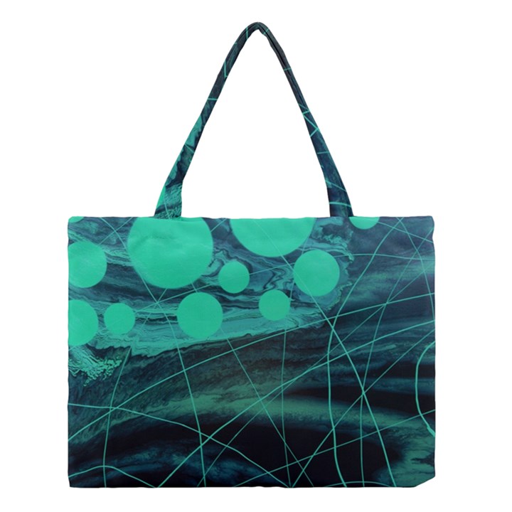 NEON BUBBLES Medium Tote Bag