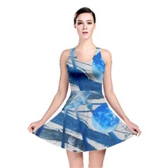 Pulsar Reversible Skater Dress by WILLBIRDWELL