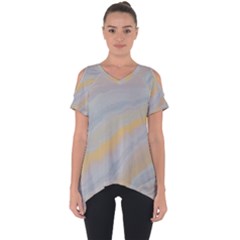 Sunshine Cut Out Side Drop Tee by WILLBIRDWELL