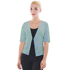 Shockwave Cropped Button Cardigan