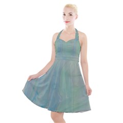 Shockwave Halter Party Swing Dress 