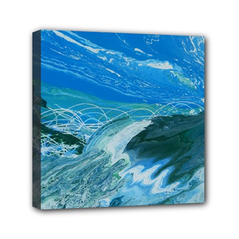 West Coast Mini Canvas 6  X 6  (stretched) by WILLBIRDWELL