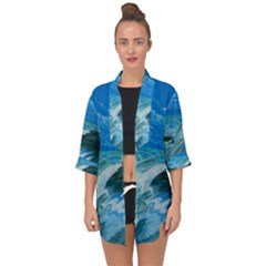 West Coast Open Front Chiffon Kimono by WILLBIRDWELL