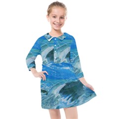 West Coast Kids  Quarter Sleeve Shirt Dress