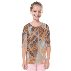 STRING THEORY Kids  Quarter Sleeve Raglan Tee