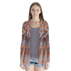 STRING THEORY Drape Collar Cardigan