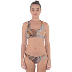 STRING THEORY Cross Back Hipster Bikini Set