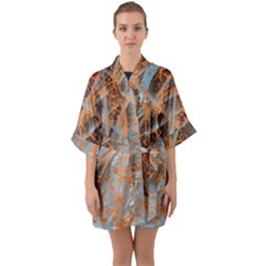 String Theory Quarter Sleeve Kimono Robe by WILLBIRDWELL