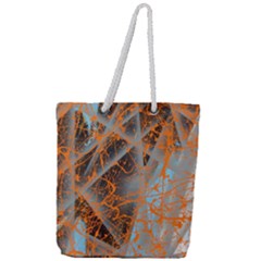 STRING THEORY Full Print Rope Handle Tote (Large)