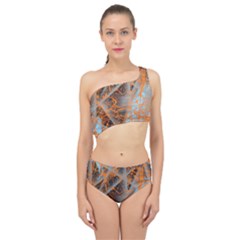 STRING THEORY Spliced Up Two Piece Swimsuit