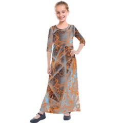 STRING THEORY Kids  Quarter Sleeve Maxi Dress