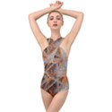 STRING THEORY Cross Front Low Back Swimsuit View1