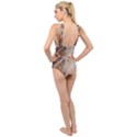 STRING THEORY Cross Front Low Back Swimsuit View2