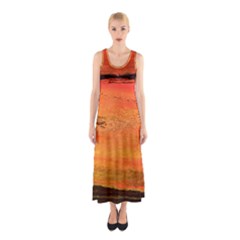 Sunset Sleeveless Maxi Dress by WILLBIRDWELL