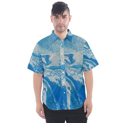 Sea Serpent Men s Short Sleeve Shirt by WILLBIRDWELL