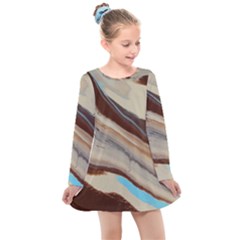 Mother Earth 2 Kids  Long Sleeve Dress by WILLBIRDWELL