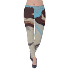 Mother Eart Velvet Leggings by WILLBIRDWELL