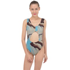 Mother Eart Center Cut Out Swimsuit by WILLBIRDWELL