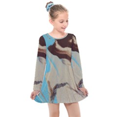 Mother Eart Kids  Long Sleeve Dress by WILLBIRDWELL