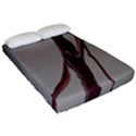 SILENT SCREAM Fitted Sheet (Queen Size) View2