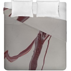 Silent Scream Duvet Cover Double Side (king Size) by WILLBIRDWELL