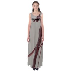 Silent Scream Empire Waist Maxi Dress by WILLBIRDWELL