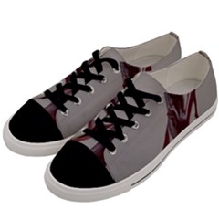 Silent Scream Men s Low Top Canvas Sneakers by WILLBIRDWELL