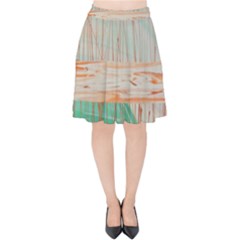 Wheat Field Velvet High Waist Skirt by WILLBIRDWELL