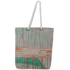 Wheat Field Full Print Rope Handle Tote (large) by WILLBIRDWELL