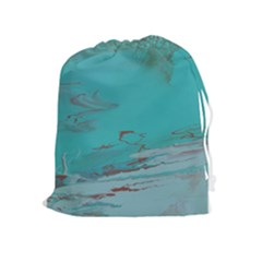 Copper Pond Drawstring Pouch (xl) by WILLBIRDWELL