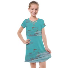 Copper Pond Kids  Cross Web Dress by WILLBIRDWELL