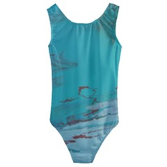 Copper Pond Kids  Cut-out Back One Piece Swimsuit by WILLBIRDWELL