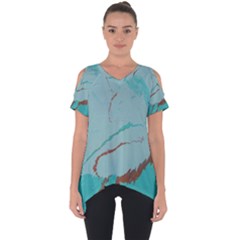 Copper Pond 2 Cut Out Side Drop Tee by WILLBIRDWELL