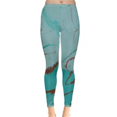 Copper Pond 2 Inside Out Leggings by WILLBIRDWELL