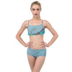 Copper Pond 2 Layered Top Bikini Set