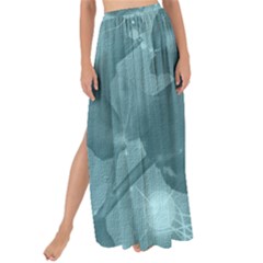 Wonderful Blue Soft Roses Maxi Chiffon Tie-up Sarong by FantasyWorld7