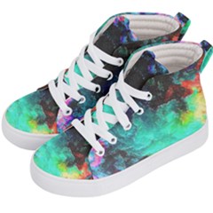 3d Paint                                    Kid s Hi-top Skate Sneakers