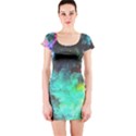 3d paint                                            Short sleeve Bodycon dress View1