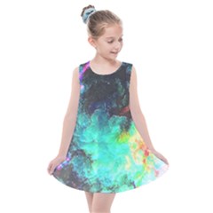 3d Paint                                         Kids  Summer Dress