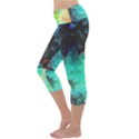 3d paint                                             Capri Yoga Leggings View2