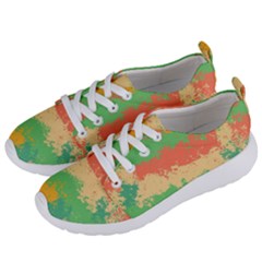 Spots In Retro Colors                                     Women s Lightweight Sports Shoes