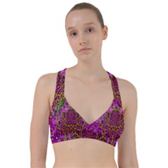 Star Of Freedom Ornate Rainfall In The Tropical Rainforest Sweetheart Sports Bra by pepitasart