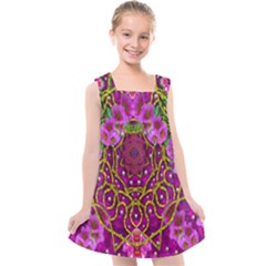 Star Of Freedom Ornate Rainfall In The Tropical Rainforest Kids  Cross Back Dress