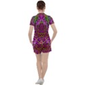 Star Of Freedom Ornate Rainfall In The Tropical Rainforest Women s Tee and Shorts Set View2