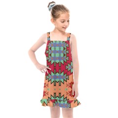 Misc Tribal Shapes                                            Kids  Overall Dress